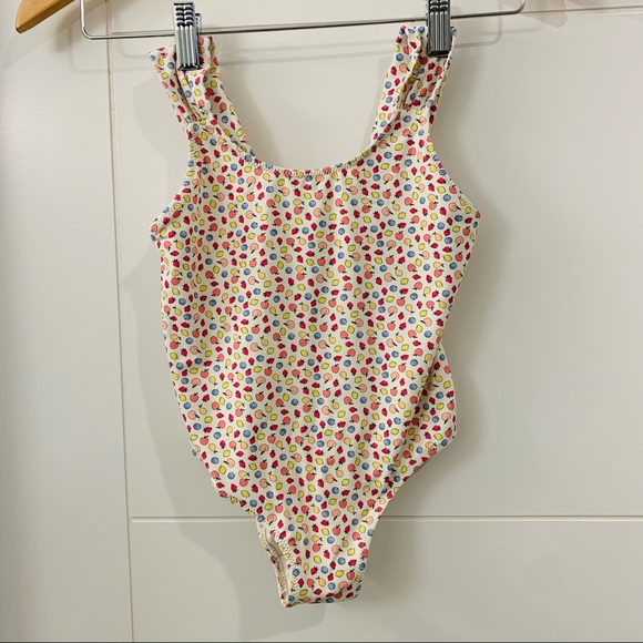 Zara Other - Zara Fruit Girls One Piece Swimsuit 4 5